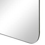 Renwil Chania Frameless Arch Vanity Mirror MT2695 - close-up of the frameless mirror corner