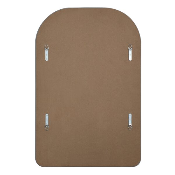 Renwil Chania Frameless Arch Vanity Mirror MT2695 - rear view showing upright and inverted mounting points