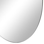 Renwil Kastelli Frameless Capsule Full Length Mirror MT2696 - close-up of the frameless curved edge