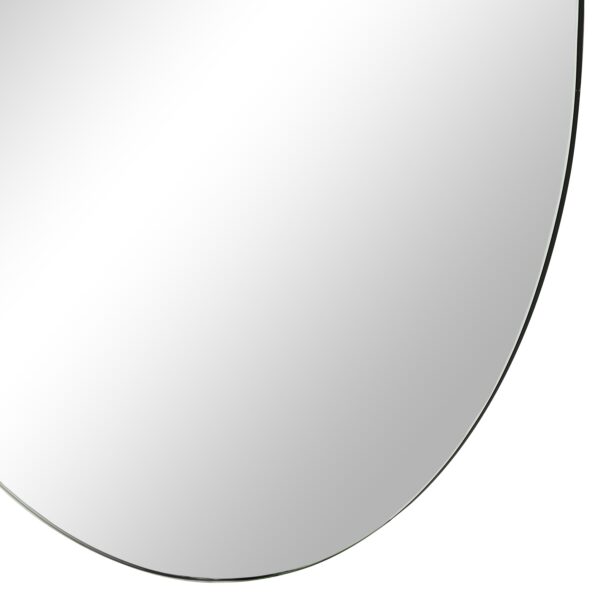 Renwil Kastelli Frameless Capsule Full Length Mirror MT2696 - close-up of the frameless curved edge
