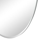 Renwil Anogia Beveled Organic Vanity Mirror MT2697 - close-up of the beveled glass edge