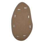 Renwil Anogia Beveled Organic Vanity Mirror MT2697 - rear view showing the eight mounting points