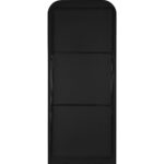 Renwil Mandret Black Iron Full Length Mirror MT2381 - rear view showing vertical mounting points