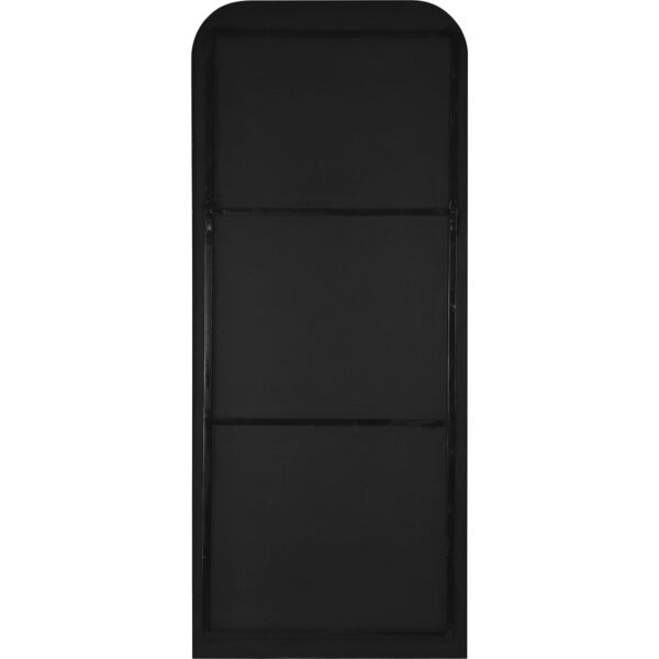 Renwil Mandret Black Iron Full Length Mirror MT2381 - rear view showing vertical mounting points