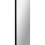 Renwil Luka Black Iron Wall Mirror MT2382 - slim black frame edge detail