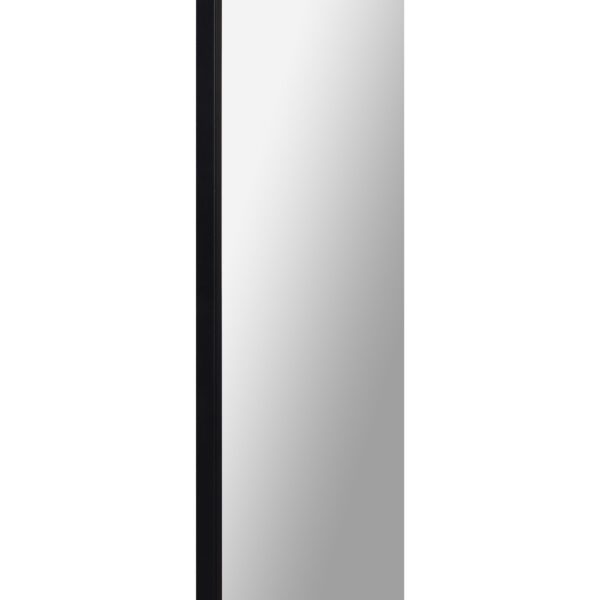 Renwil Luka Black Iron Wall Mirror MT2382 - slim black frame edge detail