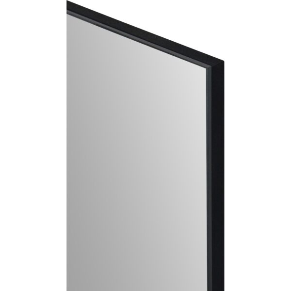 Renwil Reynolds Black Framed Wall Mirror MT1851 — angled frame detail