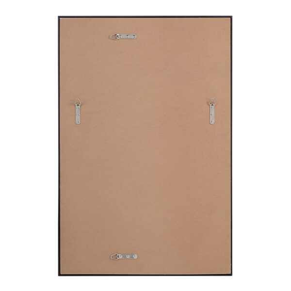 Renwil Reynolds Black Framed Wall Mirror MT1851 — rear mounting hardware