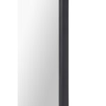 Renwil Amara Matte Black Rectangular Wall Mirror MT2548 - detail of the powder-coated iron frame