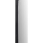 Renwil Webster Black Iron Oval Wall Mirror MT2394 - slim frame side profile