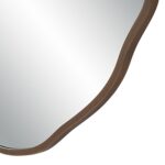 Renwil Bern Dark Antique Brass Wall Mirror MT2634 - dark antique brushed brass frame detail