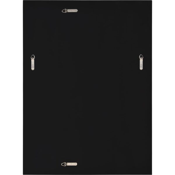 Renwil Raizel Matte Black Iron Wall Mirror MT2345 - rear view with mounting points