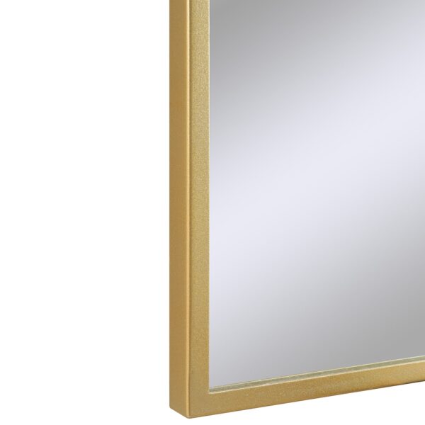 Renwil Meryem Gold Full Length Mirror MT2514 - close-up of the powder-coated gold border