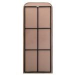 Renwil Meryem Gold Full Length Mirror MT2514 - rear view showing the frame construction and hanging points