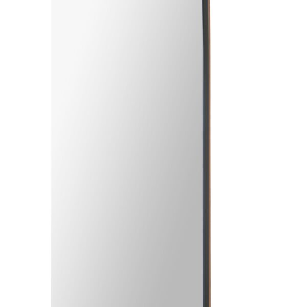 Renwil Aldrin Frameless Arched Wall Mirror MT2505 - detail of the glass mirror edge