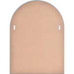 Renwil Aldrin Frameless Arched Wall Mirror MT2505 - rear view with vertical mounting points