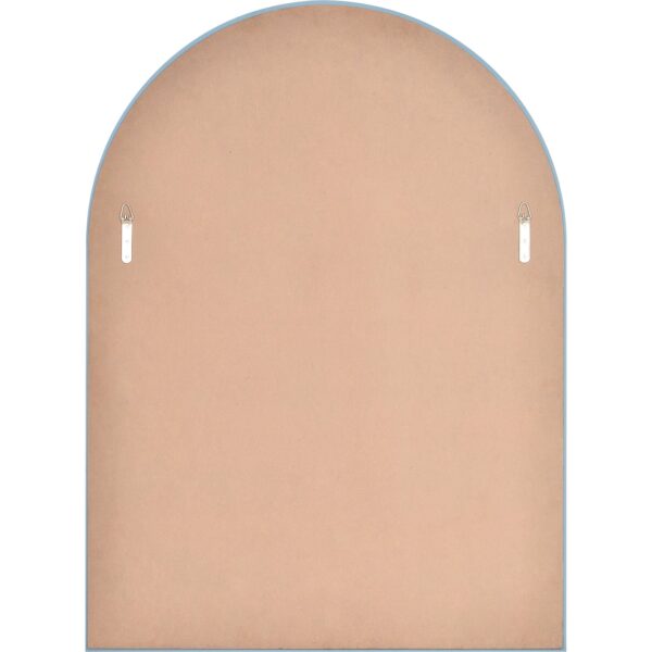 Renwil Aldrin Frameless Arched Wall Mirror MT2505 - rear view with vertical mounting points
