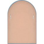 Renwil Faiza Frameless Arched Wall Mirror MT2504 - rear view with vertical mounting points