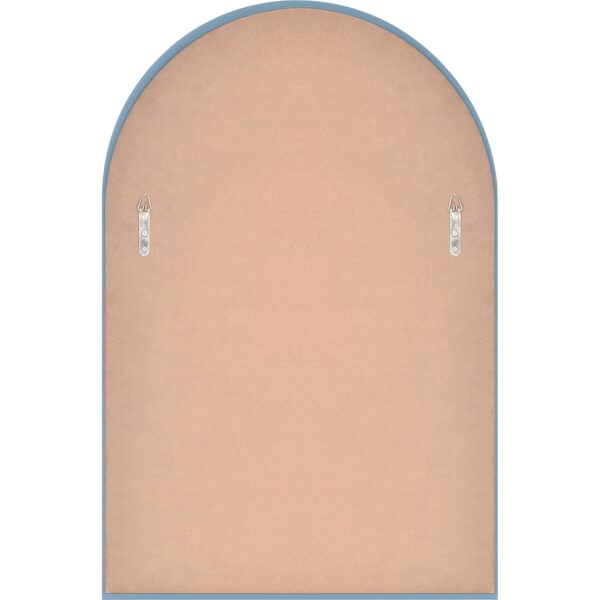 Renwil Faiza Frameless Arched Wall Mirror MT2504 - rear view with vertical mounting points
