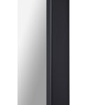Renwil Keene Black Iron Full Length Mirror MT2499 - side detail of the black iron frame
