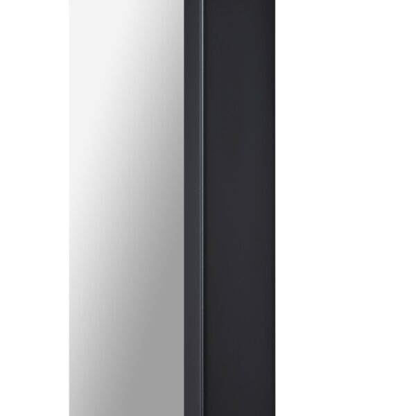Renwil Keene Black Iron Full Length Mirror MT2499 - side detail of the black iron frame