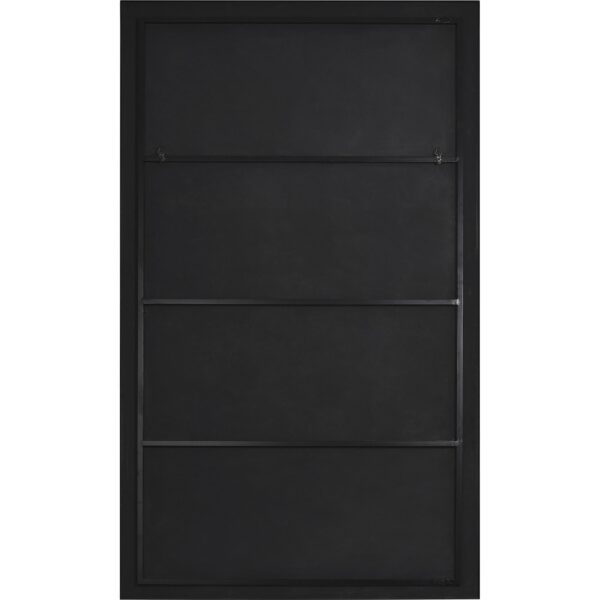 Renwil Keene Black Iron Full Length Mirror MT2499 - rear view showing mounting points