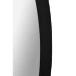 Renwil Parbuckle Black Oval Wall Mirror with Hemp Rope MT2365 - powder-coated black frame profile