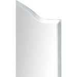 Renwil Kale Beveled Glass Vanity Mirror MT2266 - curved upper edge detail