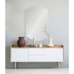 Renwil Kale Beveled Glass Vanity Mirror MT2266 - mirror styled above a console
