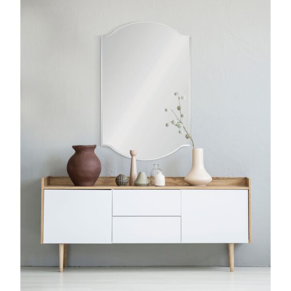 Renwil Kale Beveled Glass Vanity Mirror MT2266 - mirror styled above a console