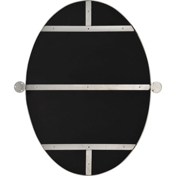 Renwil Azalea Polished Nickel Oval Vanity Mirror MT2353 - rear support structure