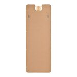 Renwil Kepler Gold Leaf Full Length Mirror with Oak Accent MT2558 - rear view showing the vertical mounting points
