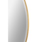Renwil Thallo Gold Leaf Round Wall Mirror MT2347 - beveled glass and gold leaf edge