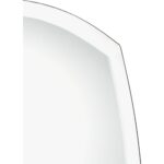 Renwil Spalding Beveled Frameless Shaped Wall Mirror MT950 - close-up of polished beveled edge