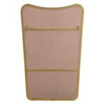 Renwil Artesia Gold Shaped Wall Mirror MT2516 - rear view showing the vertical hanging points