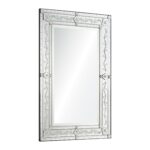 Renwil Vincenzo Venetian Etched Wall Mirror MT1301 — official product view 2