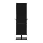 Renwil Samira Matte Black Self-Standing Floor Mirror MT2540 - rear view of the standing mirror and floor base
