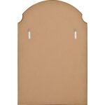 Renwil Christine Gold Leaf Decorative Arch Wall Mirror MT2544 - rear view showing the vertical mounting points