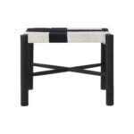 Renwil Plex CHA113 black/off-white stool - official product image 2