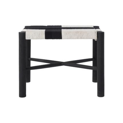 Renwil Plex CHA113 black/off-white stool - official product image 2