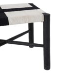 Renwil Plex CHA113 black/off-white stool - official product image 3