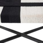 Renwil Plex CHA113 black/off-white stool - official product image 6