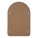 Renwil Cascais Matte Black Arch Wall Mirror MT2726 - rear view showing up-and-down mounting points