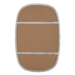 Renwil Talco Polished Nickel Rounded Wall Mirror MT2733 - rear view showing mounting points