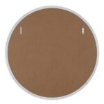 Renwil Cento Honed White Marble Round Wall Mirror MT2759 - rear view of backing and mounting points