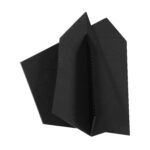 Renwil Talulah Black Wood Wall Sculpture W6785 — official product view 2