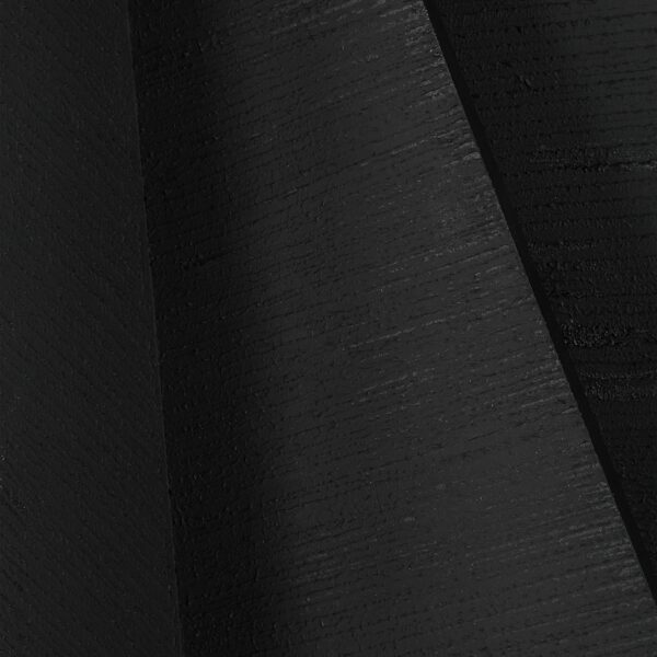Renwil Talulah Black Wood Wall Sculpture W6785 — official product view 3