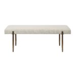 Renwil Indus CHA121 ivory bench — view 1