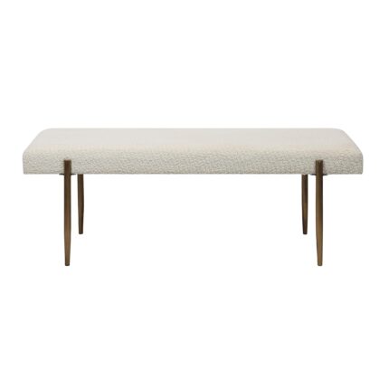 Renwil Indus CHA121 ivory bench — view 1