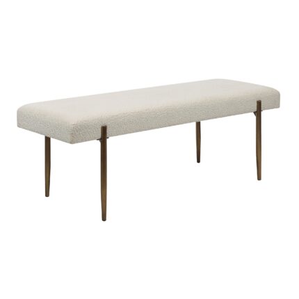 Renwil Indus CHA121 ivory bench — view 2